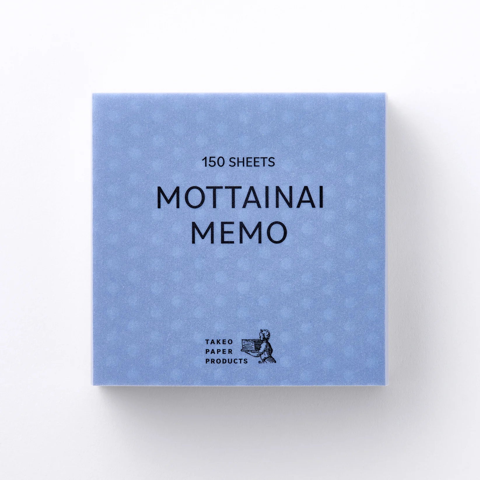 MOTTAINAI MEMO Block - Eco-Friendly Sticky Notes by TAKEO PAPER PRODUCTS - Perfect for Office, School & Home Organization