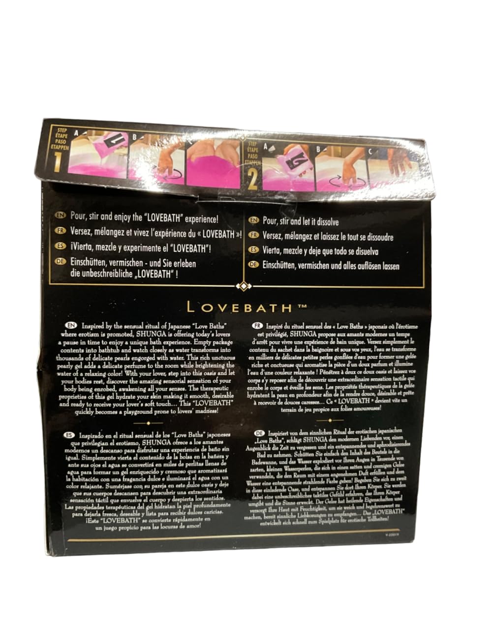 Lovebath Dragon Fruit Bath Gel (5 Pack) - Hydrating & Refreshing Shower Gel for Smooth Skin - Perfect for Daily Use, Spa Days & Gift Giving
