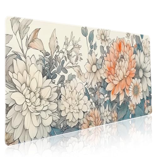 Orange Aesthetic Floral
