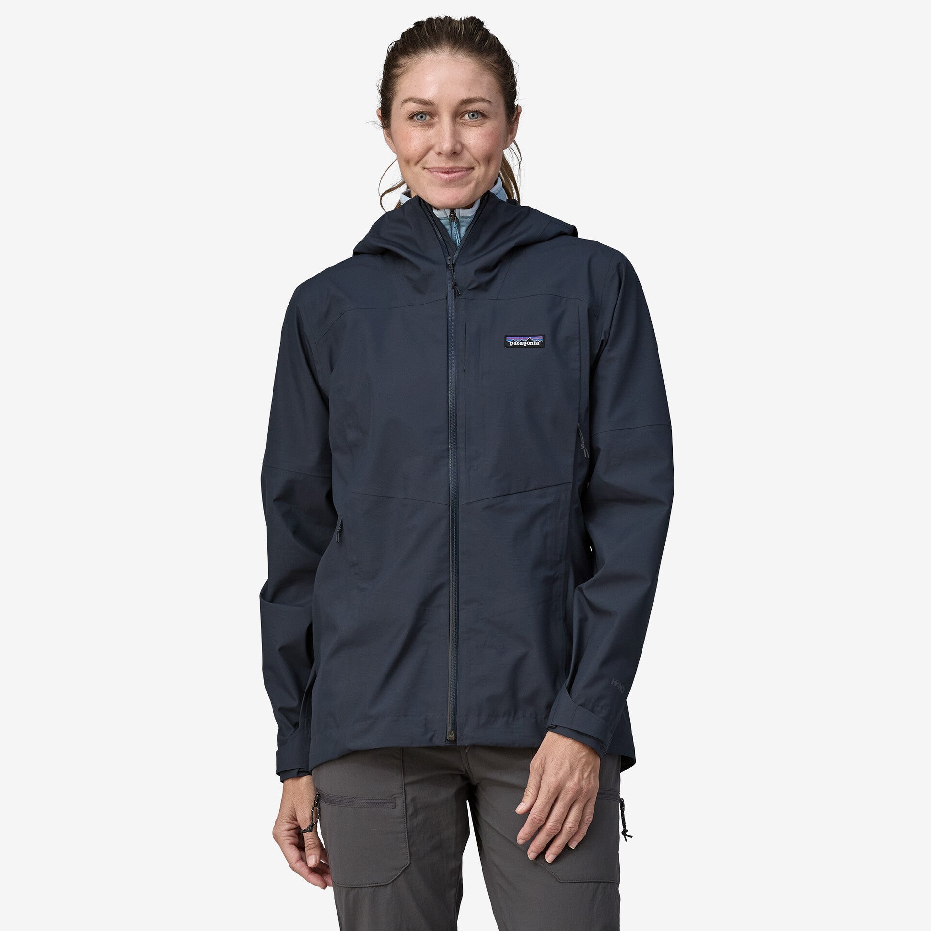 Boulder Fork Women's Waterproof Rain Jacket - Lightweight Windproof Hiking Jacket for Outdoor Activities, Camping & Travel