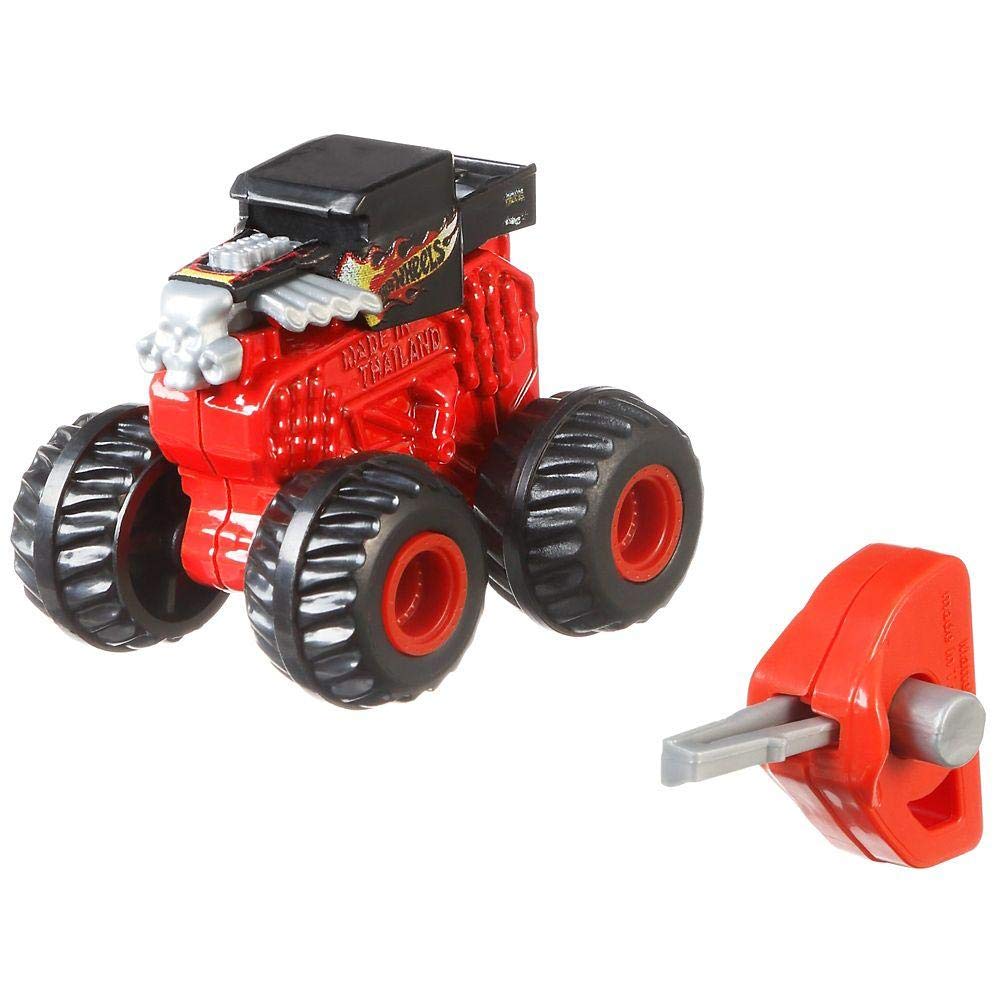 Hot Wheels Monster Trucks Mini Die-Cast Toy Cars - Collectible Vehicles for Kids (Styles May Vary) - Perfect for Playtime, Birthday Gifts & Car Racing Games