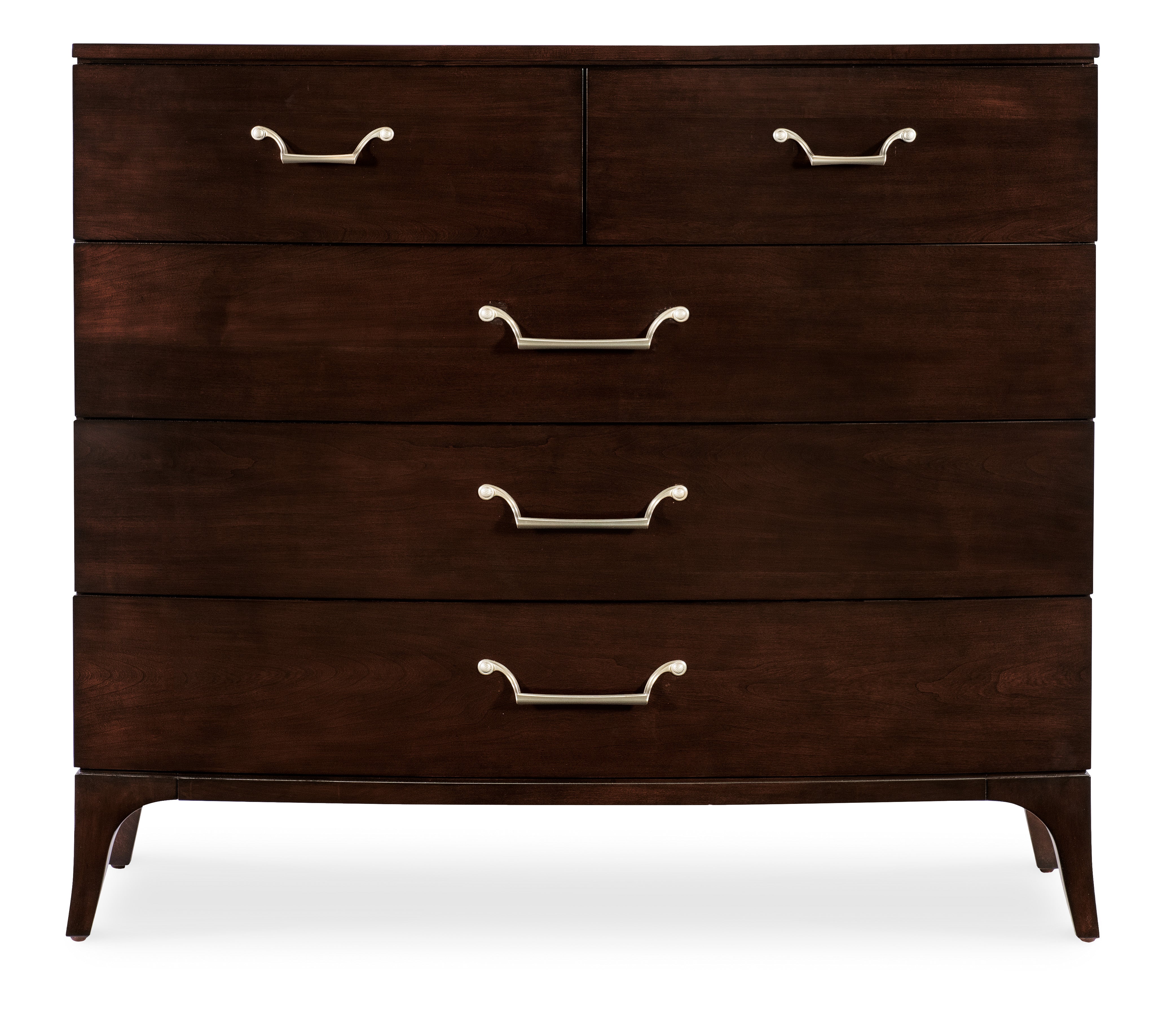 Bella Donna 5-Drawer Dresser - Elegant Wooden Chest for Bedroom Storage & Organization | Perfect for Clothes, Accessories & Home Decor