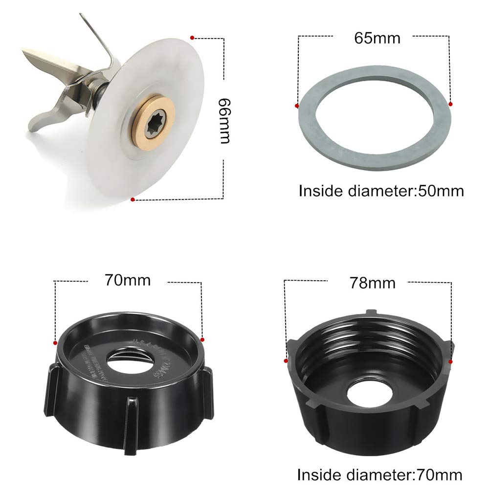 Oster Blender Replacement Parts - Cutter Blade & Base for Smoothies & Juicing