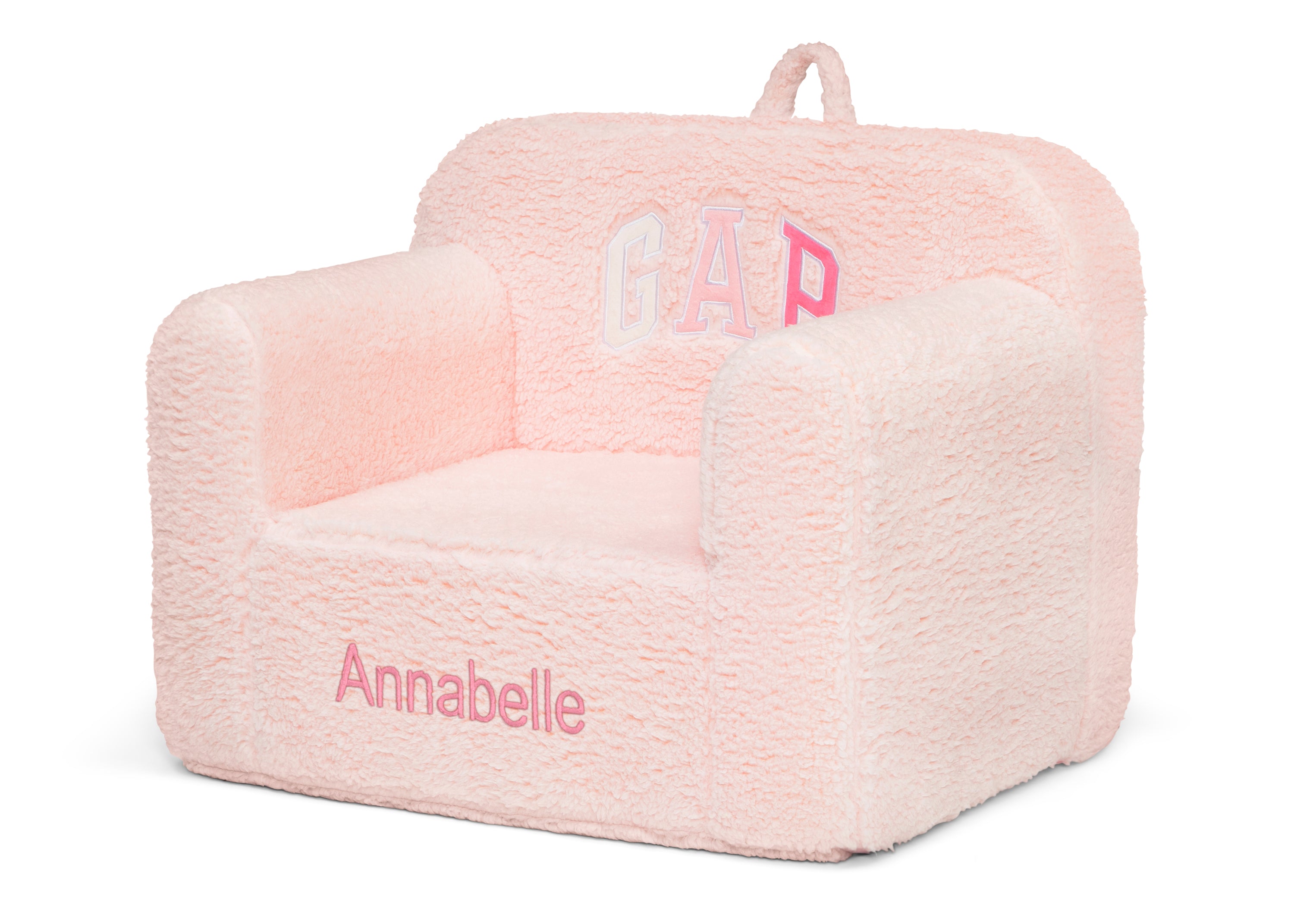 Personalized BabyGap Sherpa Chair - Cozy & Custom Kids' Seat for Nursery, Bedroom, or Playroom - Perfect for Reading, Relaxing & Snuggling