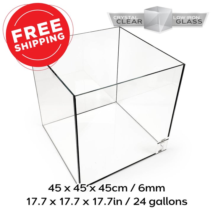 Rimless Aquariums - Modern Glass Fish Tanks for Home & Office Decor | Nano, Small & Large Sizes | Perfect for Betta Fish, Shrimp & Planted Aquascapes