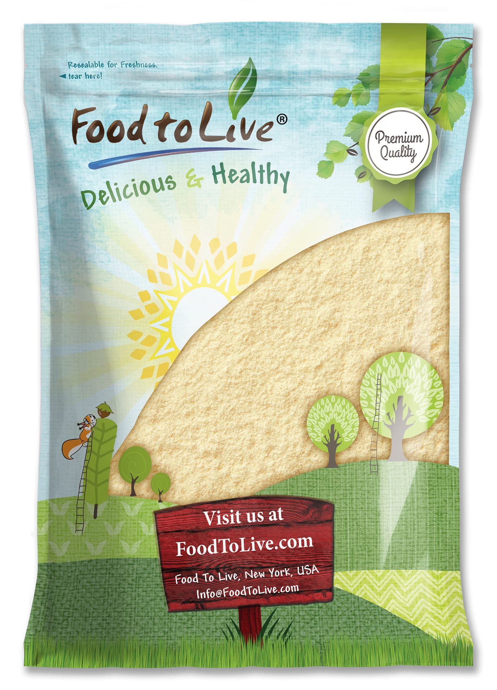 Food to Live - Organic Pineapple Powder, 9 lbs - All Natural, Unsulfured, Vegan, Gluten-Free | Perfect for Baking, Smoothies, Yogurt, Protein Shakes & Healthy Snacks | Great for Camping, Meal Prep & On-the-Go Nutrition