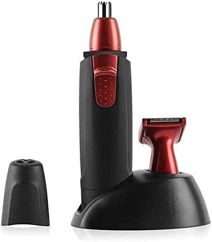 Premium Nose & Ear Hair Trimmer for Men & Women - Stainless Steel Dual Edge Blades, Waterproof & Rechargeable - Perfect Grooming Kit for Travel, Home Use & Gift for Dad/Boyfriend