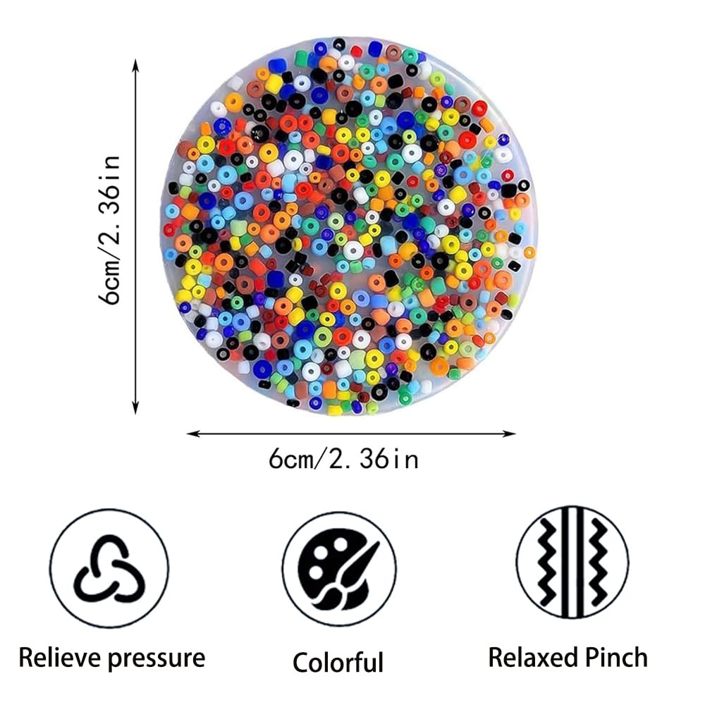 Anti-Anxiety Skin Picking Fidget Toys for Adults - Sensory Stress Relief Pads for Dermatillomania & Trichotillomania - Calming Fidget Toys for Anxiety Relief, Focus & Relaxation - Perfect for Office, Home & Travel Use