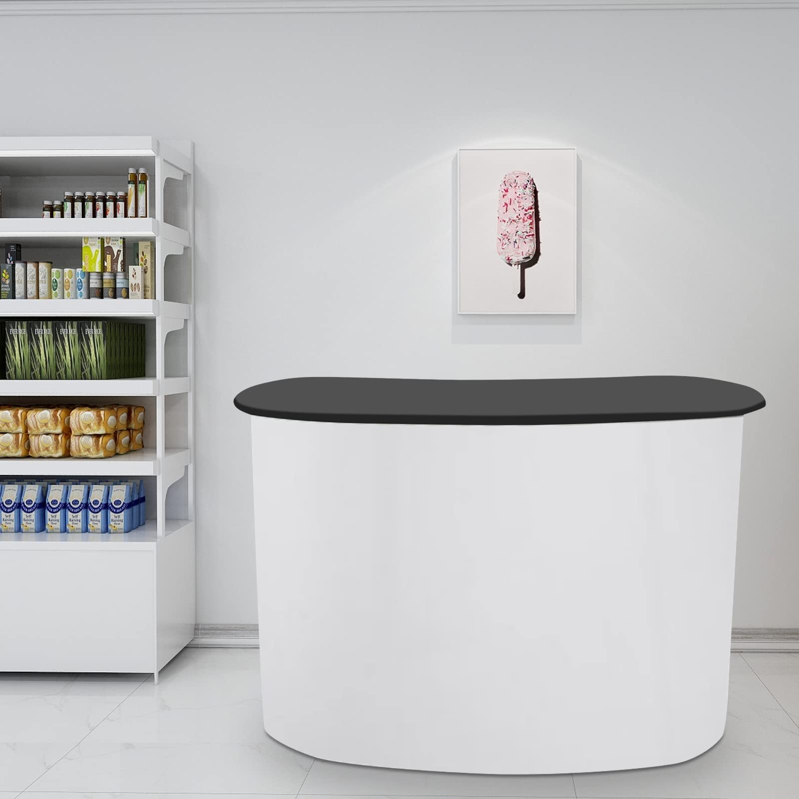 Portable Folding Reception Desk - 51.97