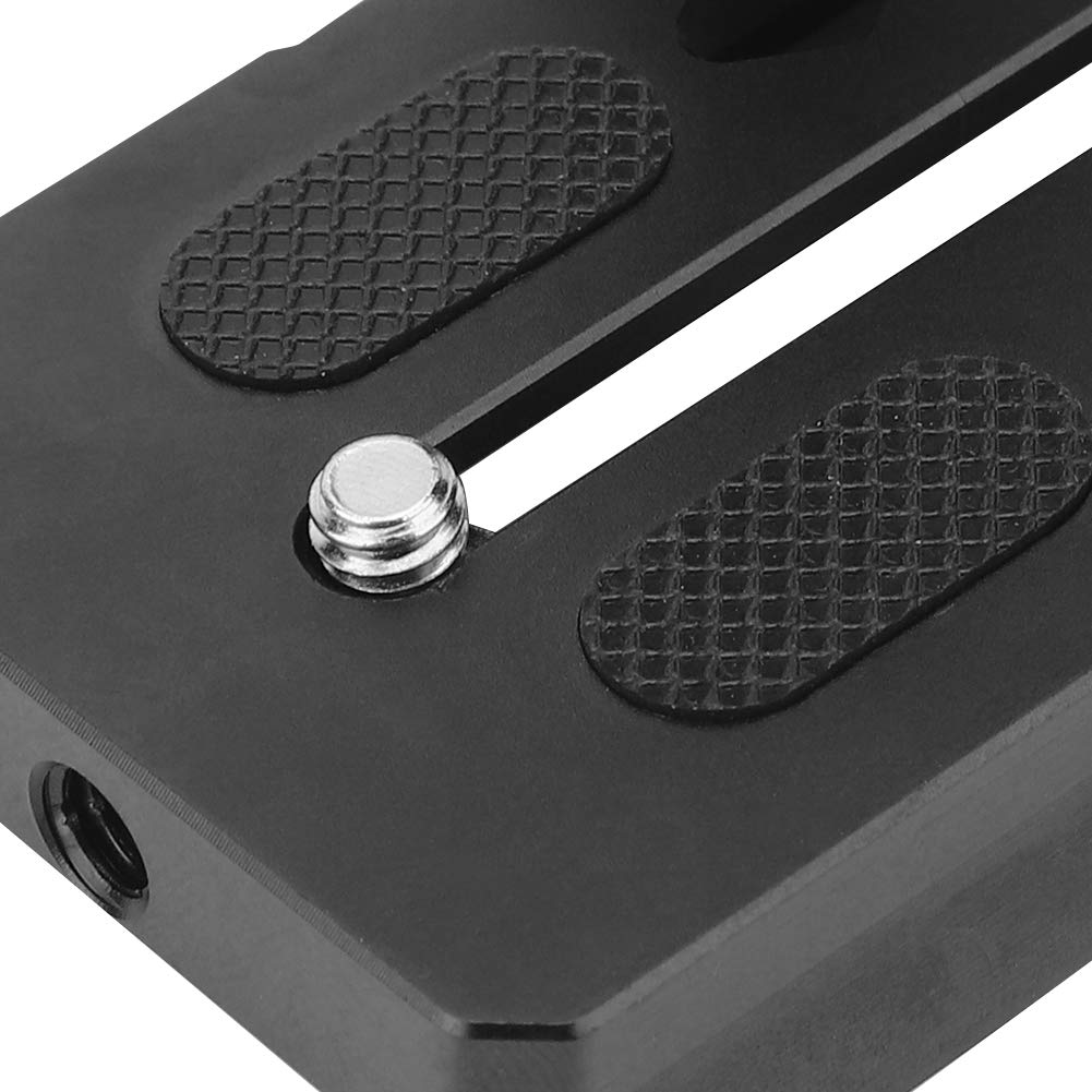 Luqeeg Vertical Shooting Camera Plate - Compatible with Zhiyun Weebill & Weebill S Stabilizers for DSLR & Mirrorless Cameras - Perfect for Vlogging, Live Streaming & Portrait Photography
