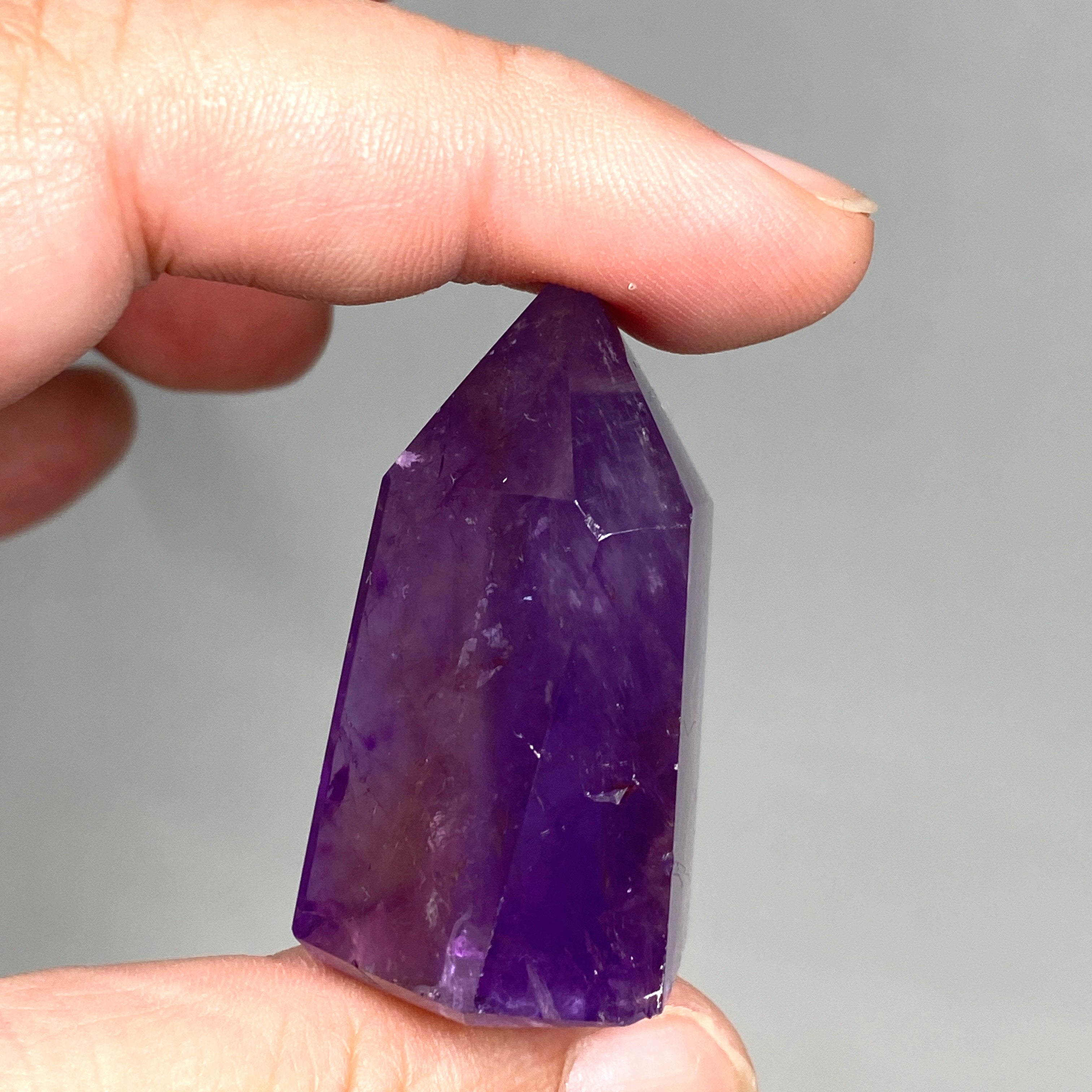 Natural Ametrine Point Crystal - AMTP 01 Healing Stone for Meditation, Energy Work & Spiritual Growth - Perfect for Home Decor, Reiki Practice & Crystal Collection