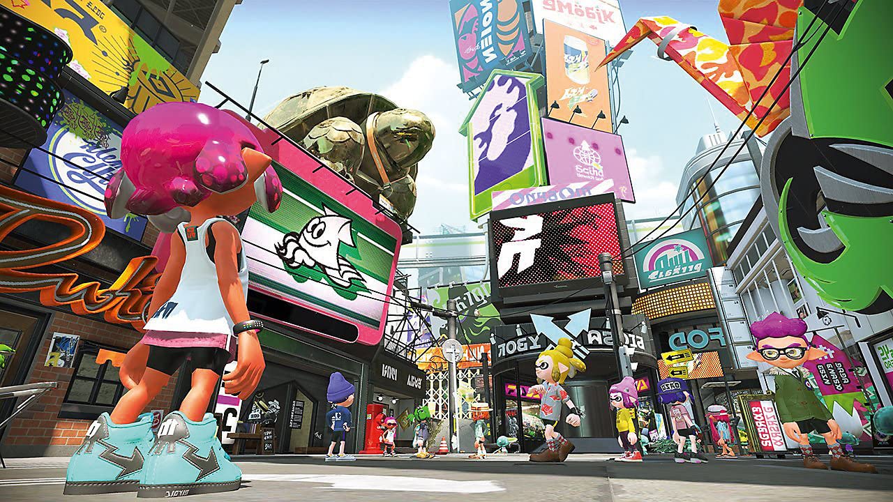 Splatoon 2 Game for Nintendo Switch - Multiplayer Shooter Action Adventure | Perfect for Family Fun & Competitive Gaming