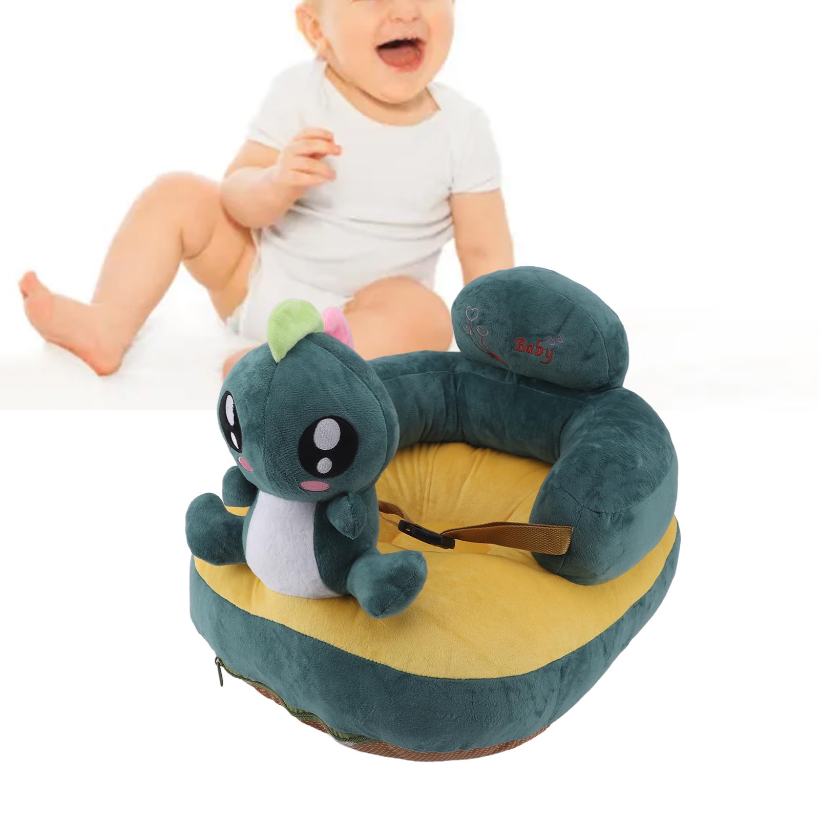 **Baby Support Sofa - Adjustable Angle, Anti-Slip Base, Portable & Stable for Infants - Perfect for Home, Nursery, or Travel Use**