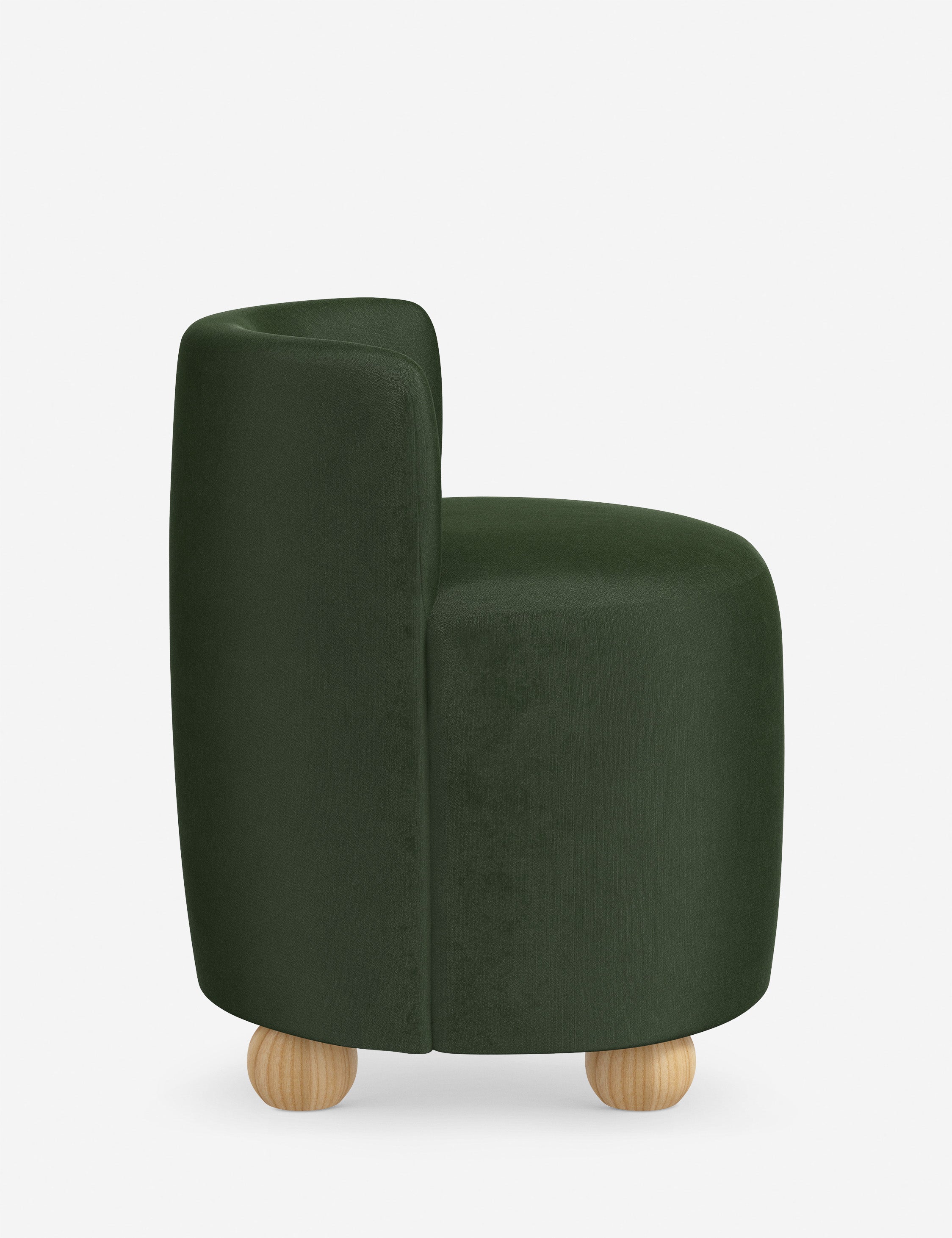 Fernsby Accent Chair - Modern Upholstered Lounge Chair for Living Room, Bedroom & Office - Comfortable Reading Chair with Sturdy Wooden Legs - Perfect for Relaxing, Reading & Home Decor