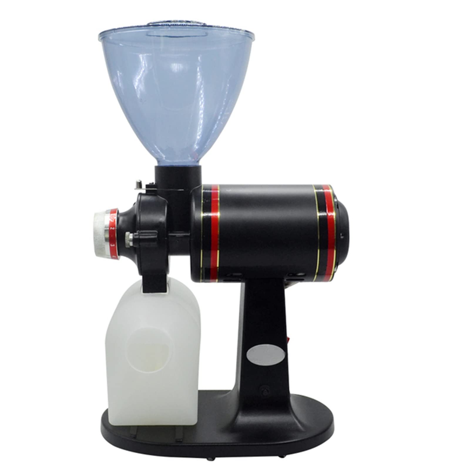 Commercial Electric Coffee Grinder 360W - 8 Speed Adjustable Coffee Bean Grinder with 500g Capacity, 110V (Black) - Perfect for Home, Cafe & Restaurant Use