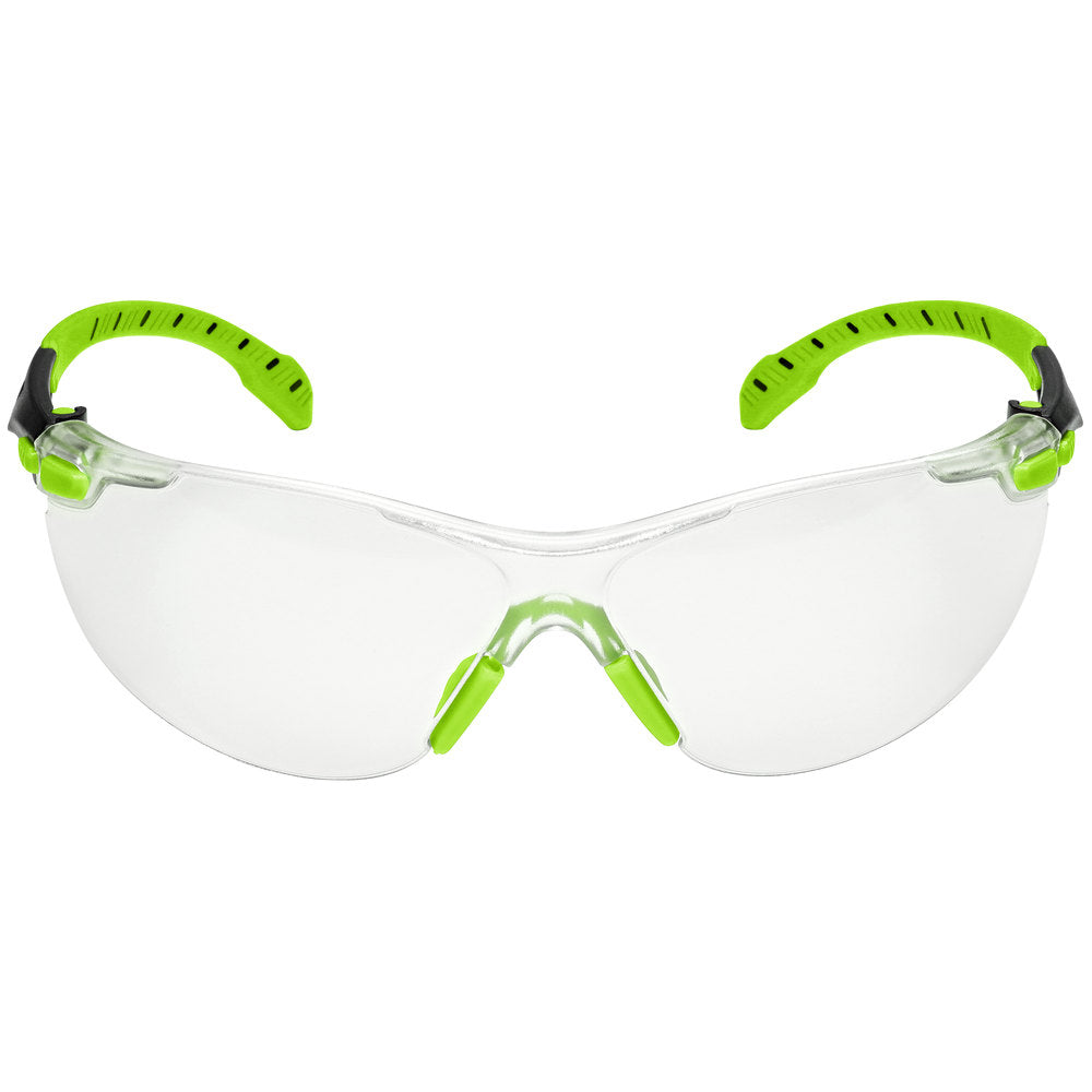 3M Solus 1000 Clear Anti-Fog Safety Glasses S1201SGAF - ANSI Z87.1 Certified Protective Eyewear for Construction, Woodworking & Lab Work