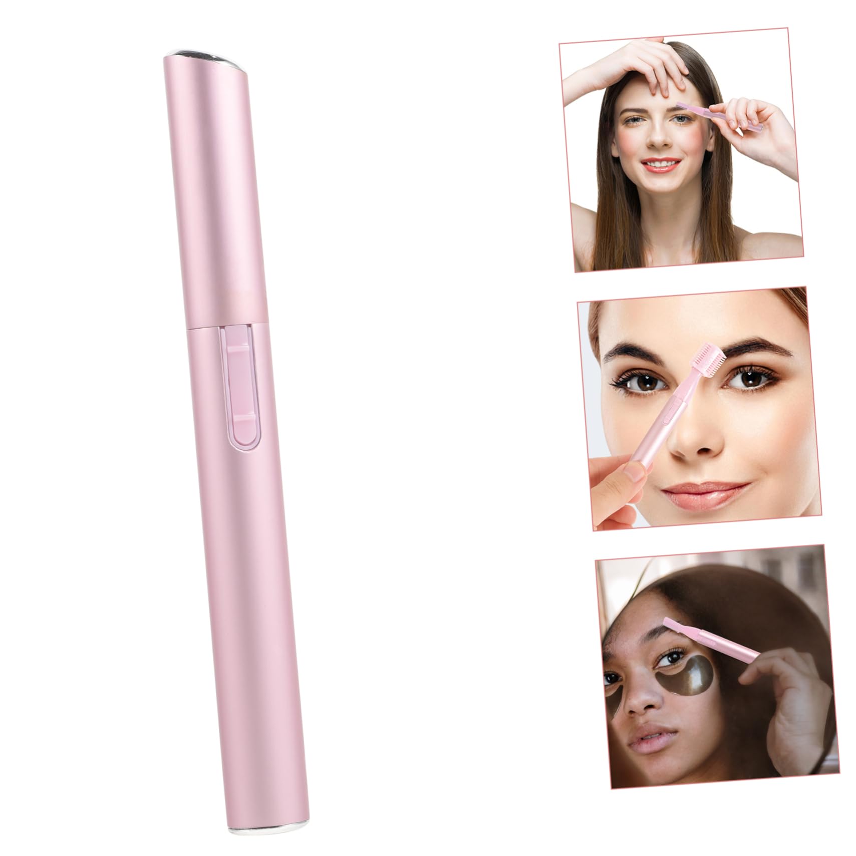 Beavorty 3-Pack Electric Razor for Women - Rechargeable Lady Shaver with Nose Hair Trimmer for Smooth Skin & Facial Hair Removal | Perfect for Travel, Gym & Daily Grooming