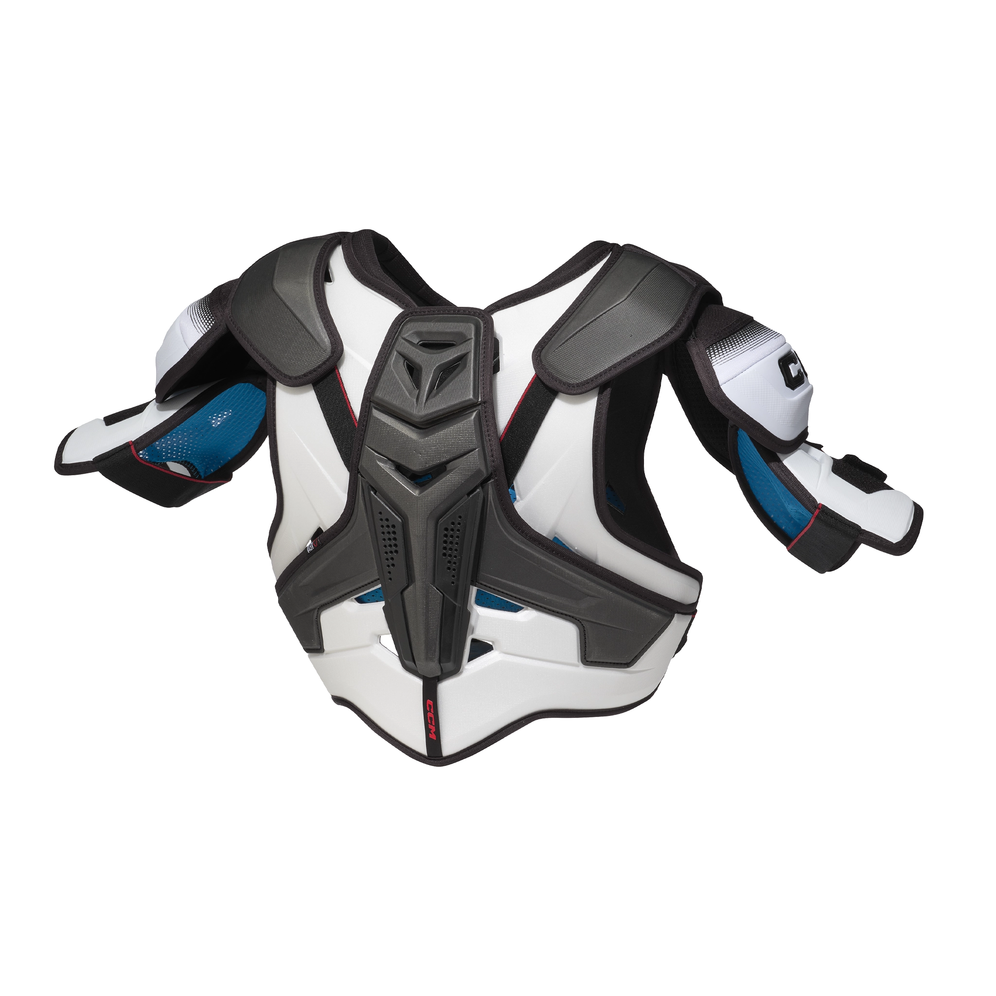 CCM JetSpeed FT8 Pro Hockey Shoulder Pads for Junior Players - Lightweight Protection for Ice Hockey Games & Training
