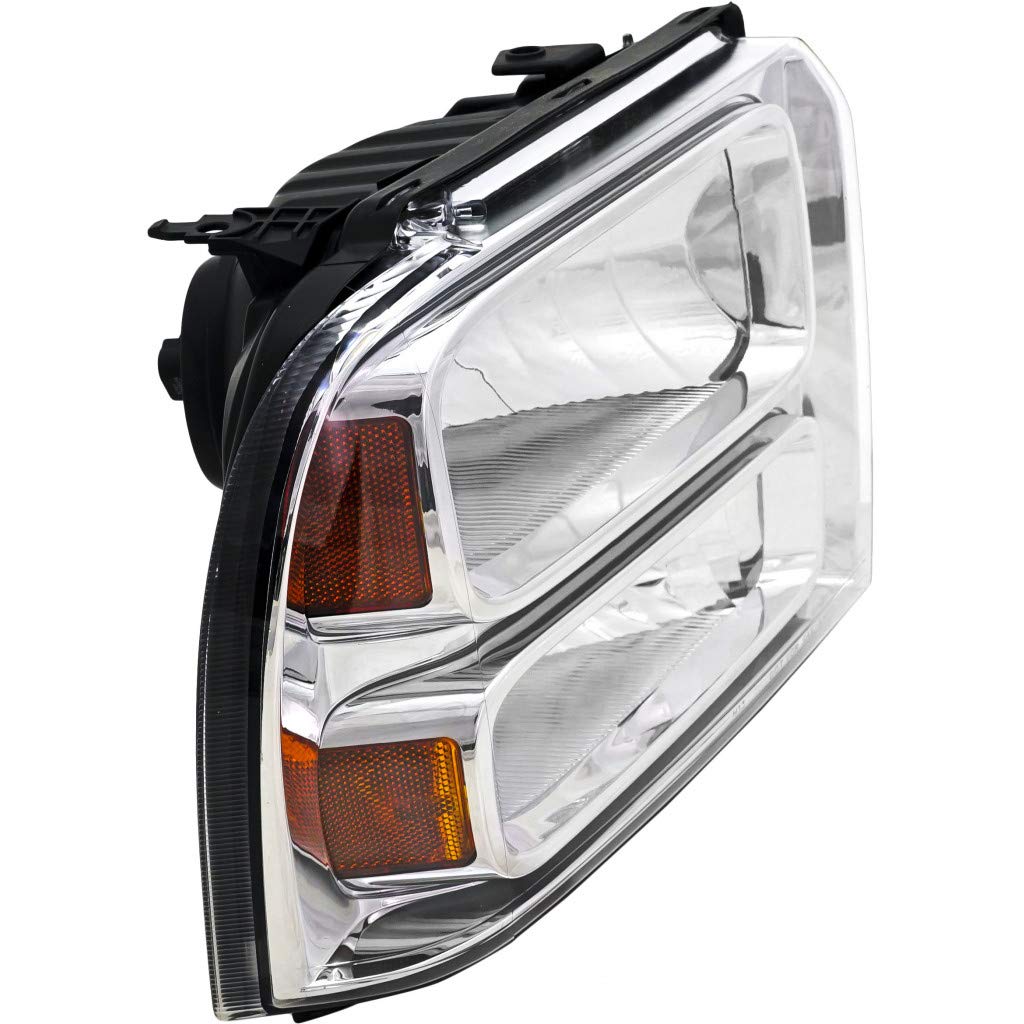 KarParts360 CAPA Certified Headlight Assembly for 2006-2007 Ford F-350 Super Duty (Passenger Side) with Bulbs - Replacement for FO2503217 | Perfect for Night Driving & Off-Road Adventures