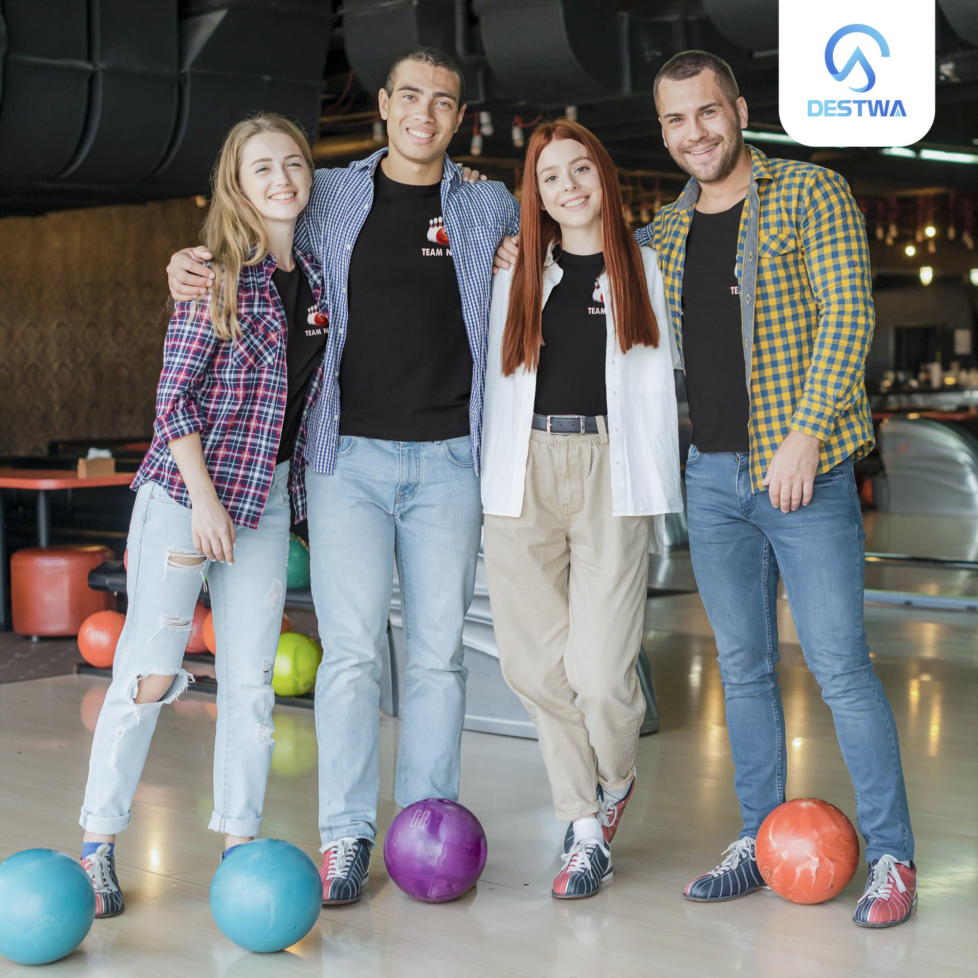 Custom Bowling Shirts with Name - Personalized Team Bowling Shirts for Men, Women & Unisex - Vintage Style Bowling Apparel for Leagues, Parties & Casual Wear