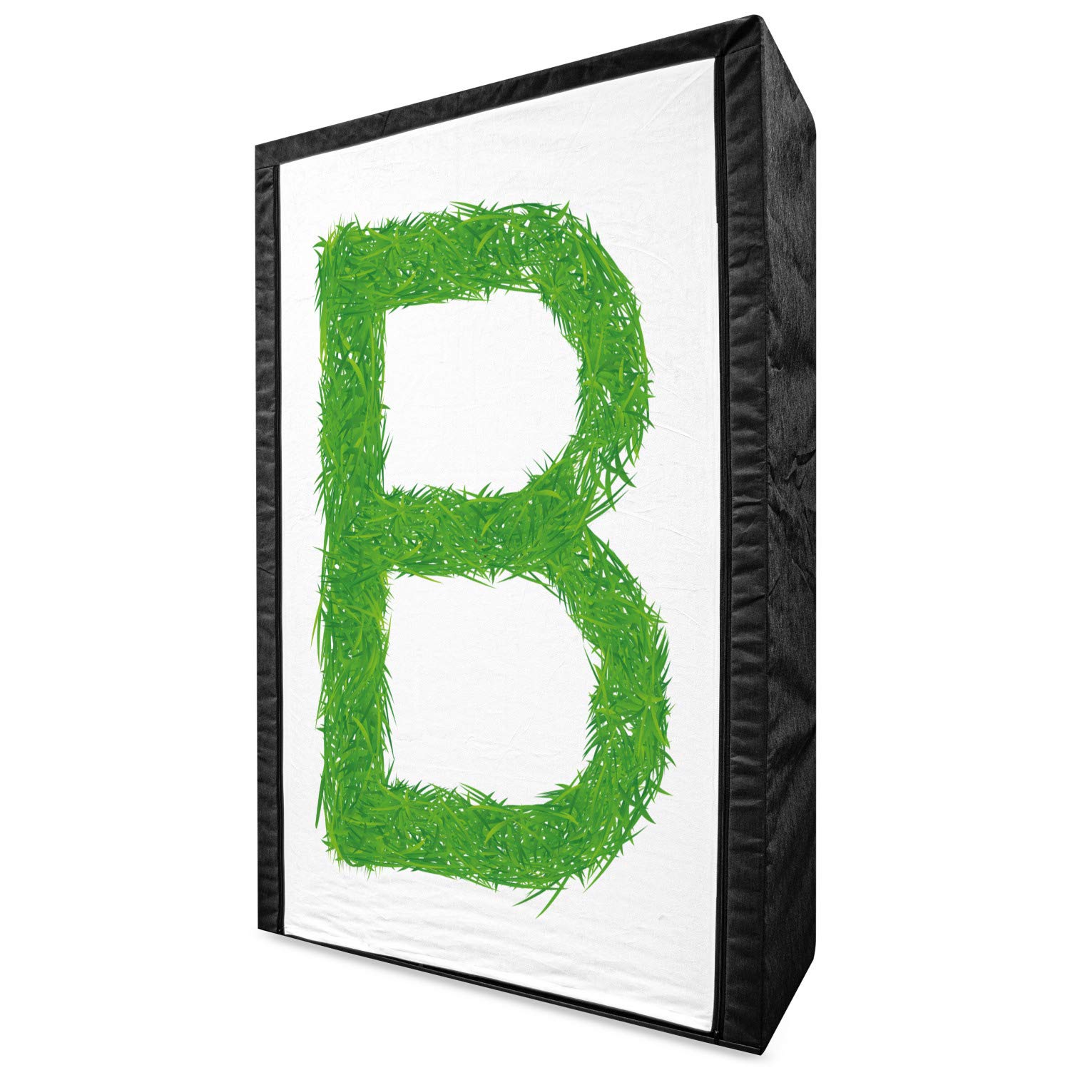 Ambesonne Letter B Portable Fabric Wardrobe for Boys - 42.5