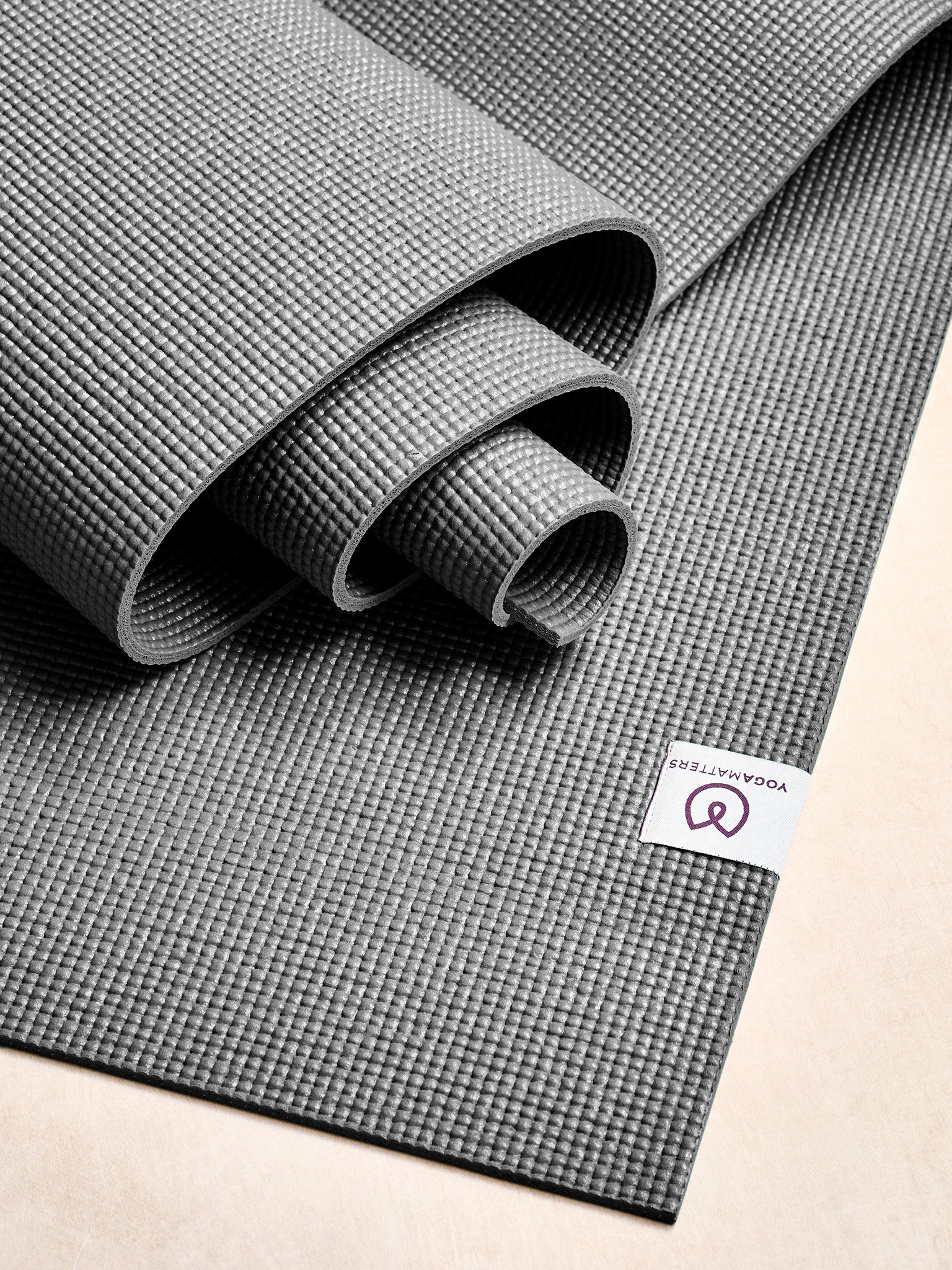 Yogamatters Sticky Yoga Mat - Non-Slip Eco-Friendly Exercise Mat for Yoga, Pilates & Home Workouts - Perfect for Beginners & Professionals