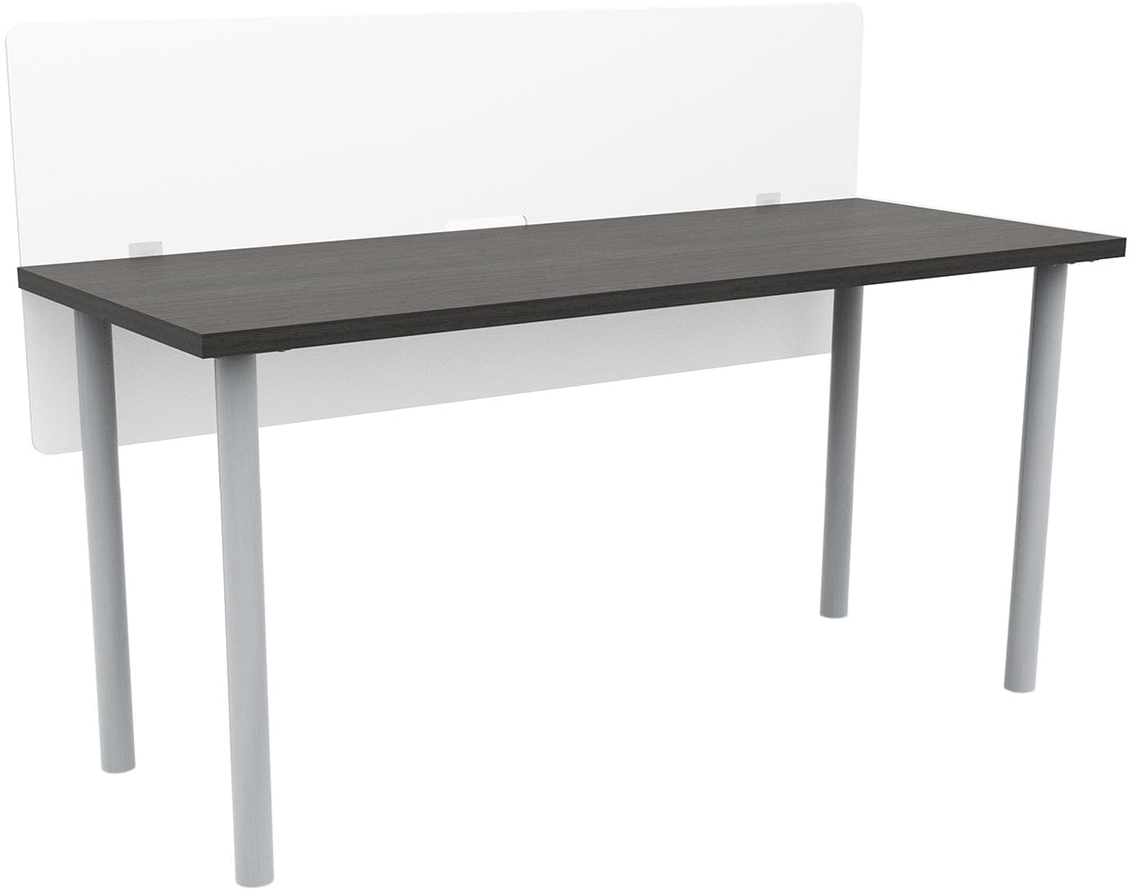 Safco JURNI 60 x 24 Inch Multi-Purpose Table with T-Leg Base and Glides - Perfect for Office, Classroom, Conference Room, and Home Use [JN6024NFXTGL]