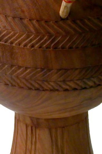 Authentic Ghana Adowa Drum - Handcrafted African Percussion Instrument for Music Lovers - Perfect for Cultural Performances, Drum Circles & Home Decor