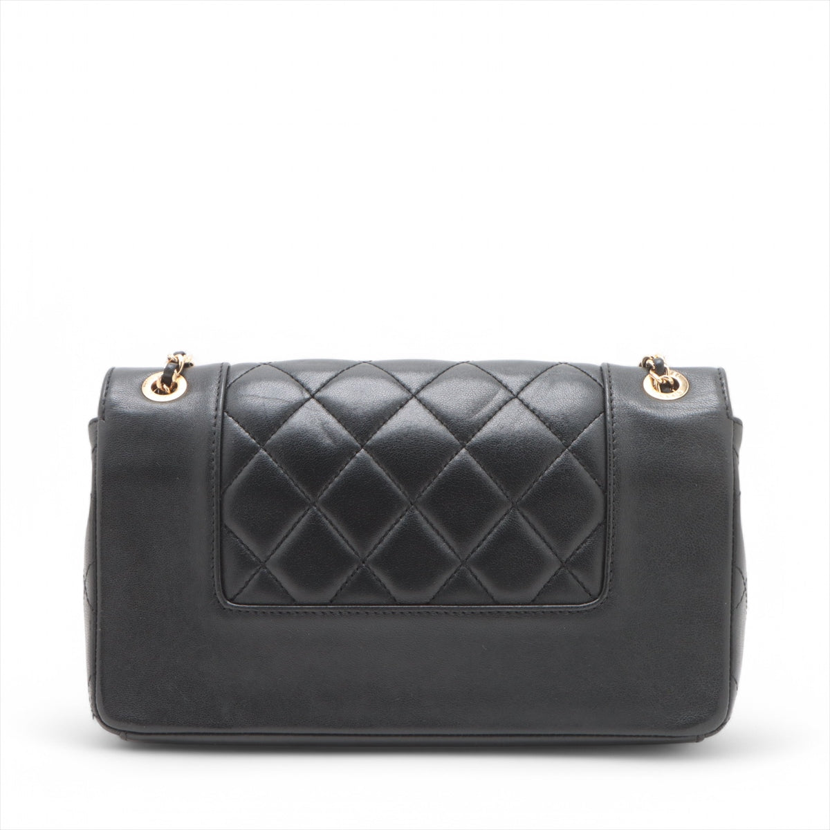 Chanel Mademoiselle CC Logo Matelasse Double Chain Shoulder Bag in Black | Luxury Designer Handbag for Women | Perfect for Evening Parties, Date Nights & Special Occasions