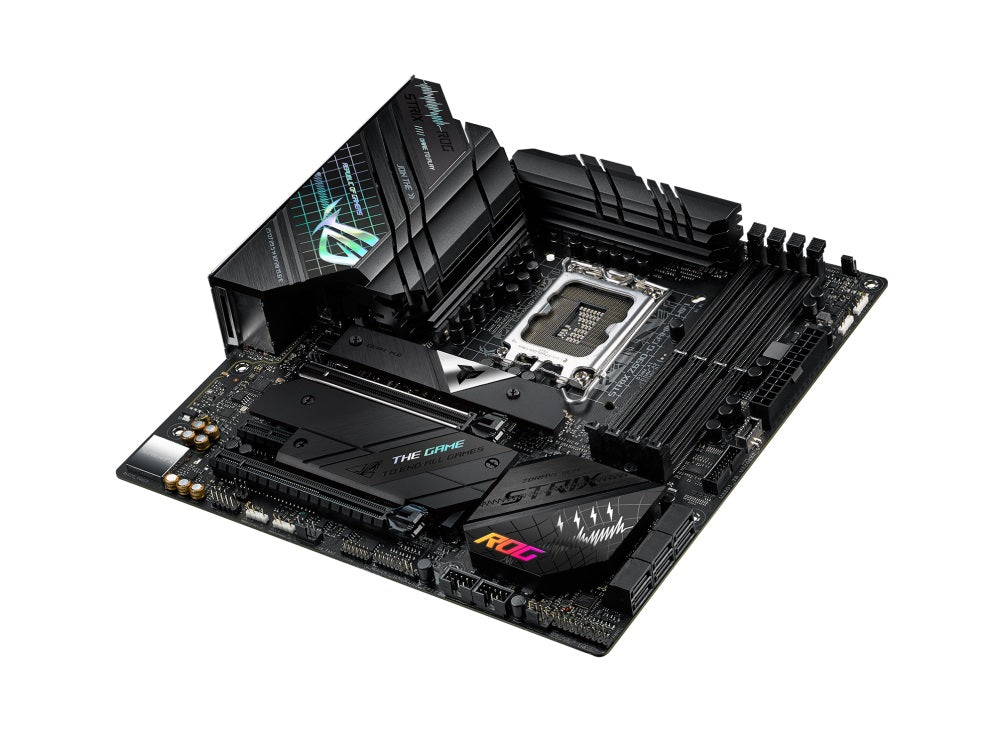 ASUS ROG STRIX Z690-G Gaming WiFi DDR5 LGA 1700 mATX Motherboard - High Performance Gaming PC Build for Esports & Streaming