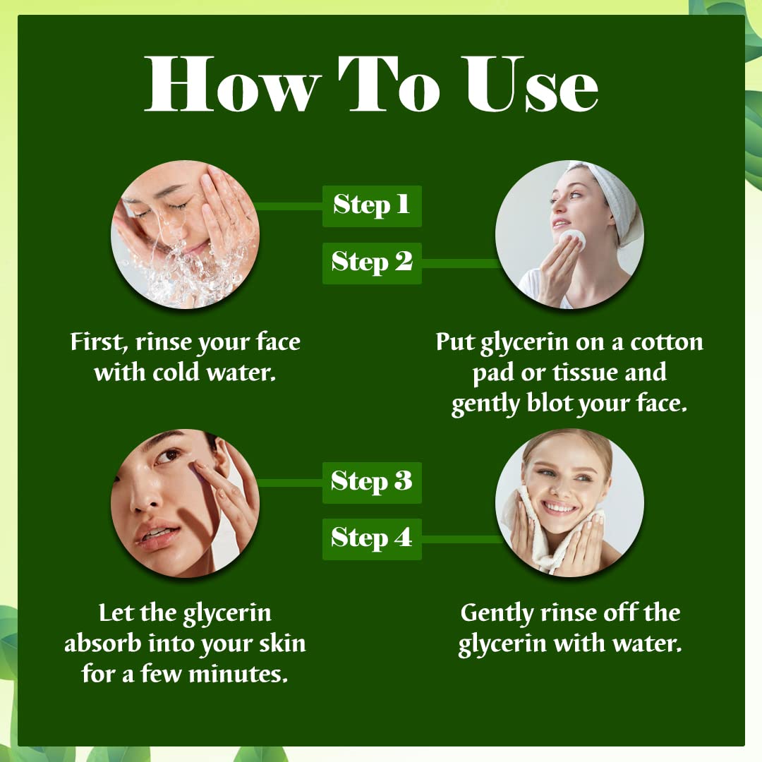 100% Pure Unscented Vegetable Glycerin for Skin - Natural Moisturizer & Cleanser | Softens, Hydrates & Brightens Skin | 125g (Pack of 2) | Perfect for Dry Skin Care, DIY Beauty Recipes & Daily Skincare Routine