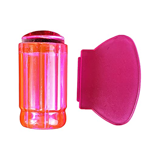 Professional Nail Stamper Kit - Detachable Nail Art Print Tool with Scraper & Silicone Seal for Salon & Home DIY - Perfect for Nail Stamping, Manicure Designs & Creative Nail Decor (Great for Parties, Weddings & Special Occasions)