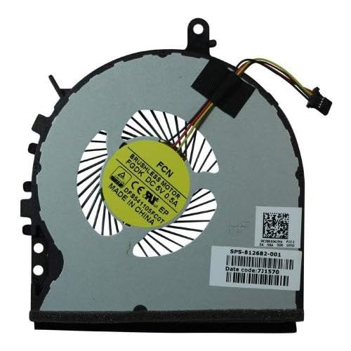 Original HP ENVY 15 Laptop Cooling Fan 812682-001 Replacement - Compatible with ENVY 15 AE/15T AE/15 AH/15Z AH/M6 P Models - Perfect for Gaming, Work & Overheating Prevention