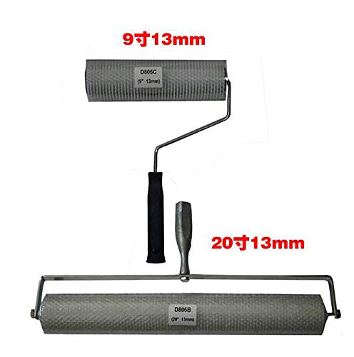 **Epoxy Floor Paint Roller Blade Spike Rake - Professional Self-Leveling Cement & Epoxy Flooring Tool Kit - Bubble Remover for Smooth Finishes - Perfect for Garage, Basement & Concrete Floors**