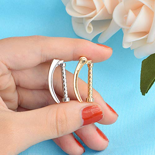 Sterling Silver & Gold Plated Laryngoscope Pin Brooch - Perfect Gift for Doctors, Nurses & Medical Graduates - Ideal for White Coat, ID Badge & Graduation Ceremonies