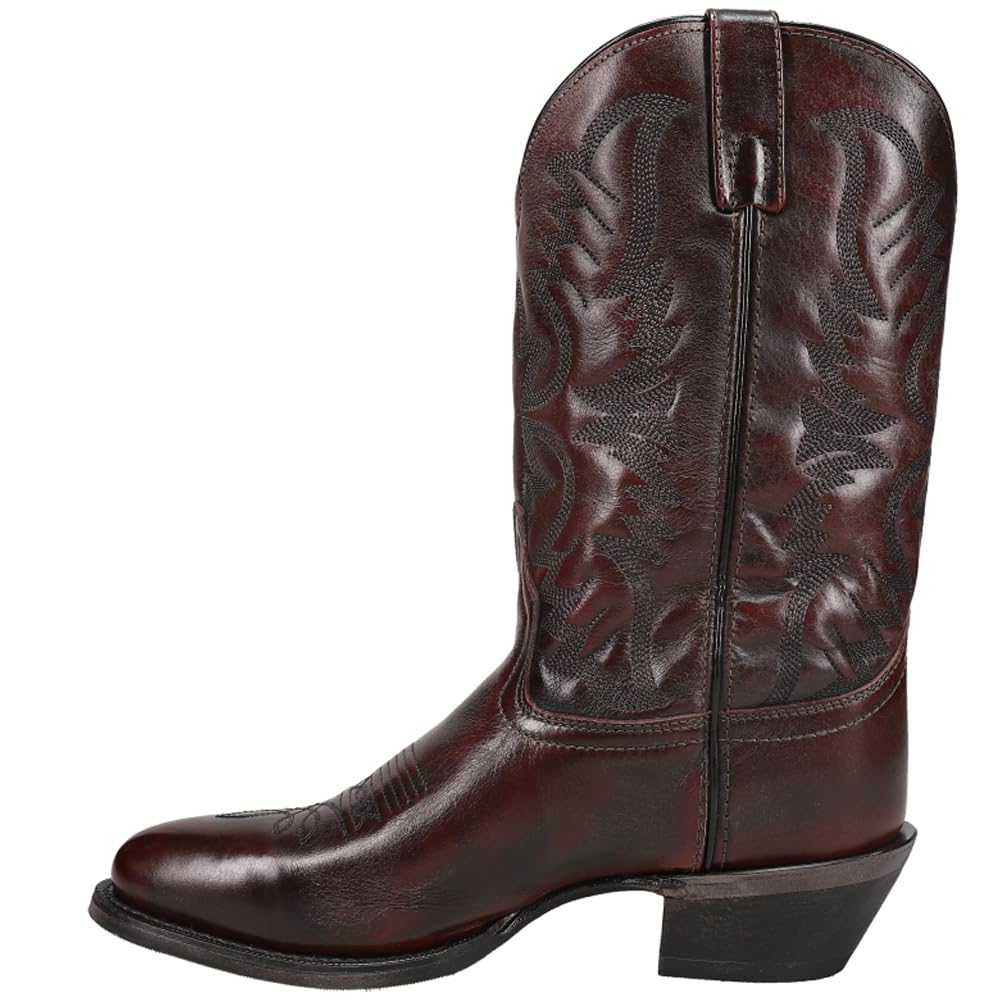 Laredo Men's Western Boots - Genuine Leather Cowboy Boots for Men, Comfortable & Durable Riding Boots - Perfect for Country Music Festivals, Rodeos & Outdoor Adventures