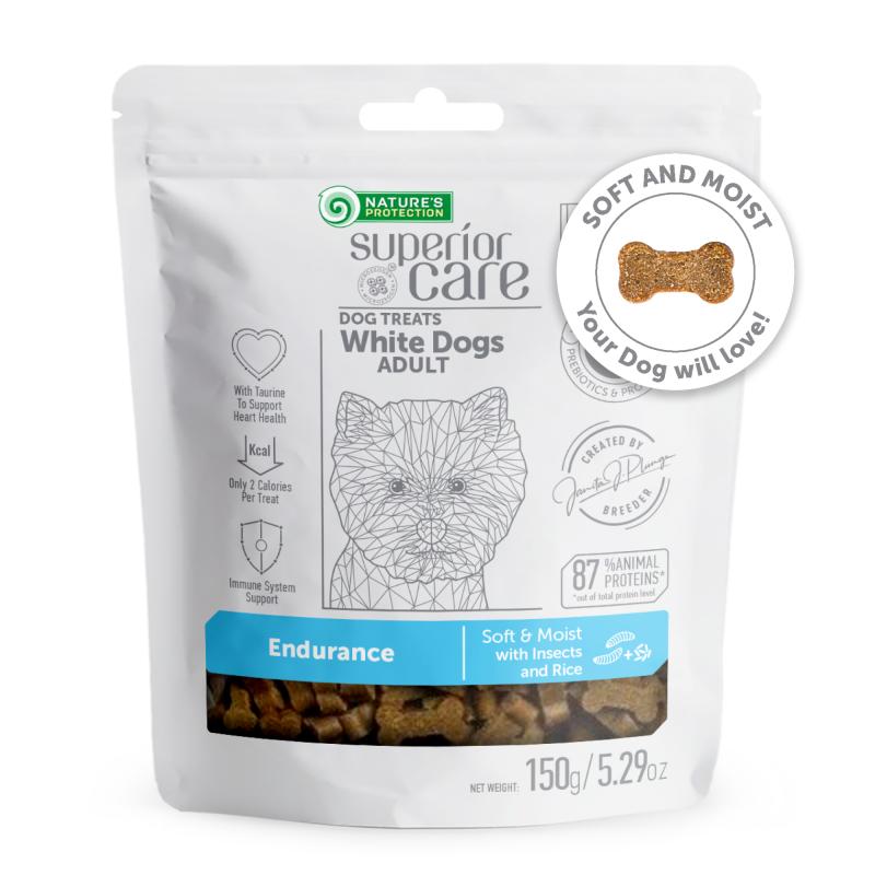 Premium High-Protein Dog Treats with Insects & Rice - Supports Endurance & Muscle Health for Active Adult Dogs - Perfect for Training, Hiking & Outdoor Adventures