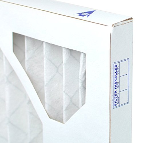AIRx Filters 16x25x1 MERV 11 Pleated HVAC Air Filter - 12-Pack for Allergies & Dust, Made in USA - Perfect for Home, Office & Commercial AC/Furnace Systems