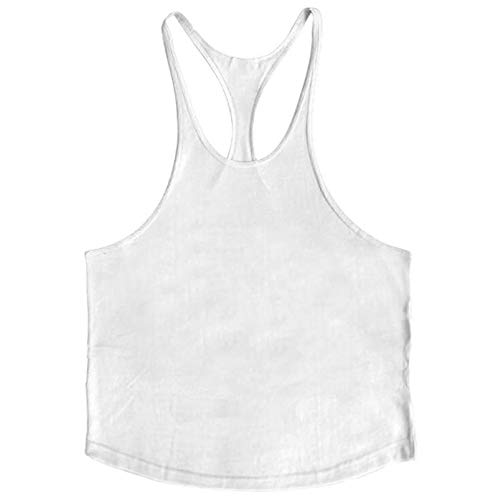 Men's Gym Tank Top - Sleeveless Muscle Shirt for Bodybuilding & Fitness Workouts