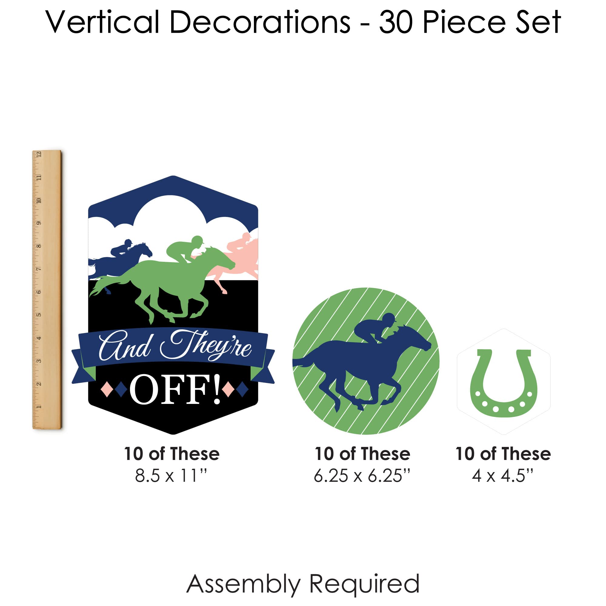 Kentucky Derby Horse Race Party Decor - 30 DIY Hanging Backdrops for Racing Events