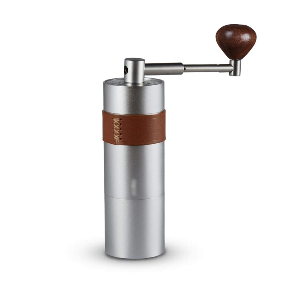 Premium Manual Coffee Grinder - Adjustable Ceramic Burr Mill for Fresh Ground Coffee Beans, Portable Handheld Coffee Bean Grinder for Espresso, French Press, Pour Over & Camping Brewing
