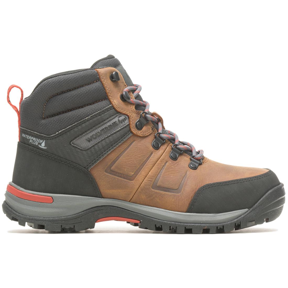 Waterproof Steel Toe Work Boots for Men - Heavy Duty Safety Shoes with Slip Resistant Sole - Ideal for Construction, Warehouse & Outdoor Work