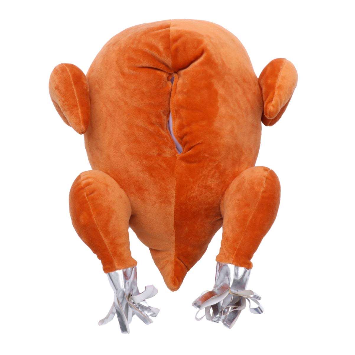 VOSAREA 1PC Plush Turkey Tissue Box Cover Holder - Decorative Thanksgiving Napkin Dispenser for Car, Home, Office & Kitchen | Holiday Table Decor, Auto Accessory, Bathroom Organizer