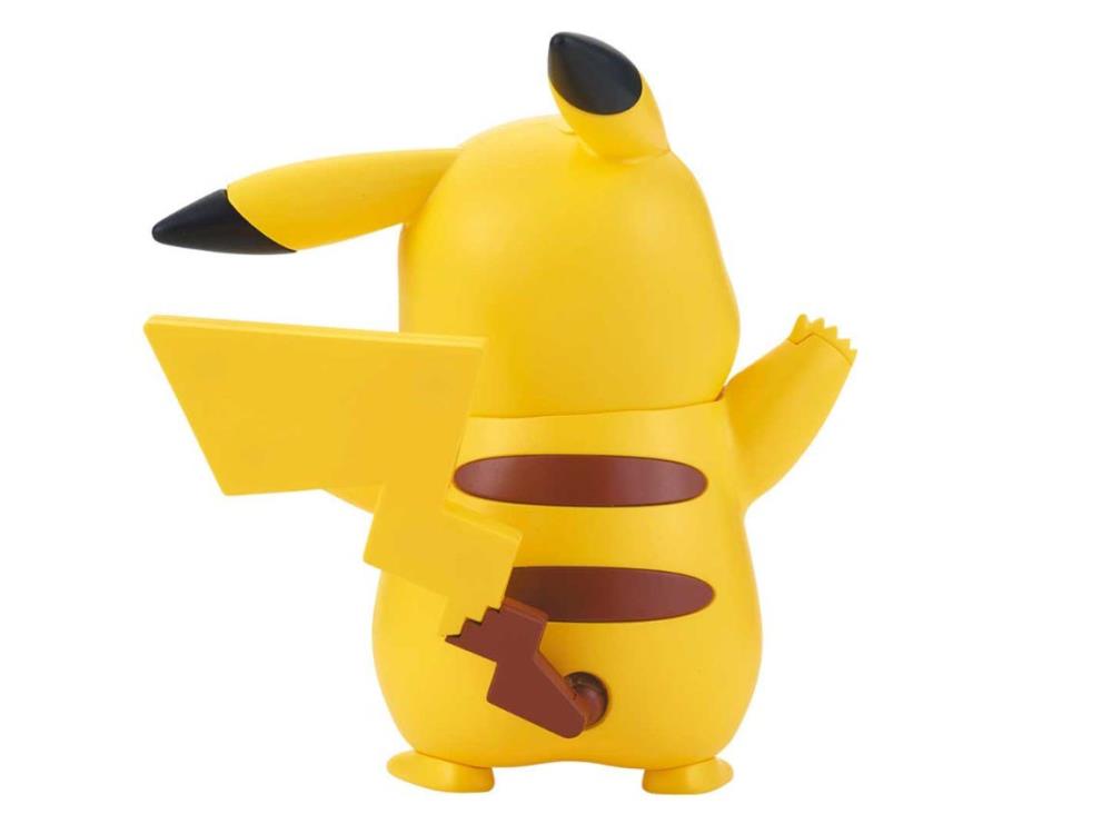 Bandai Quick Model #01 Pokemon Pikachu Model Kit - Easy Build Anime Figure for Collectors & Gifts - Perfect for Home Decor, Gaming Rooms & Pokemon Fans