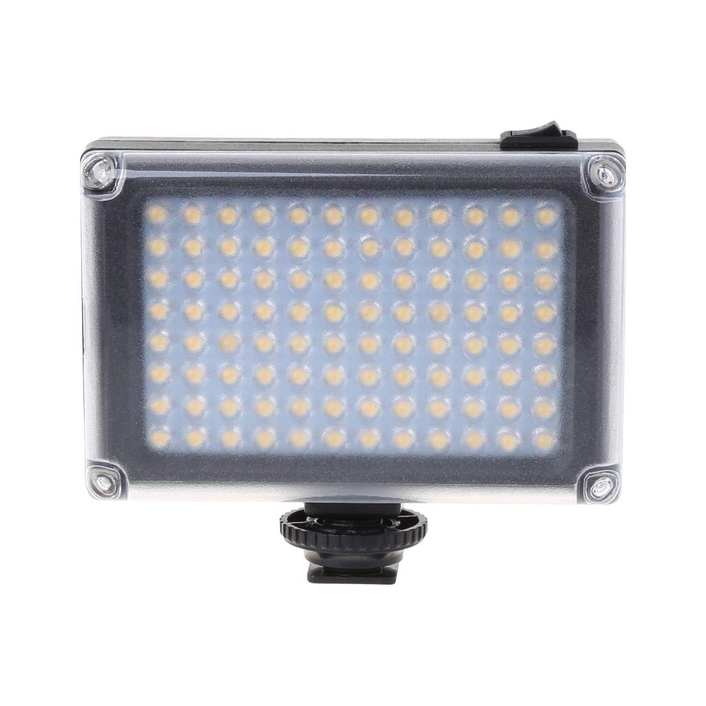 DVFT-96 LED Video Light Panel - Dimmable On-Camera Lighting for Photography, Studio Videos & Live Streaming - Perfect for YouTube, TikTok & Professional Content Creation