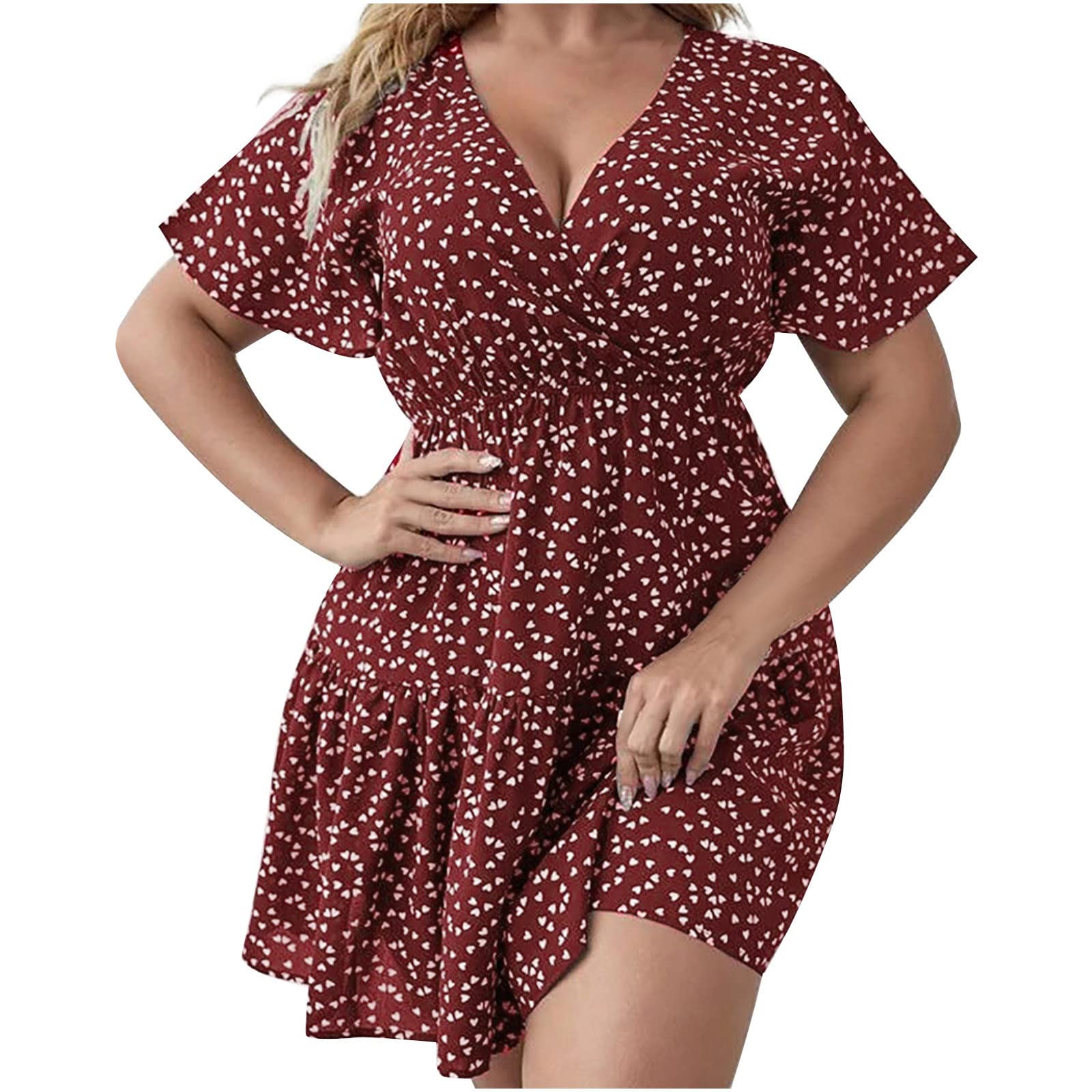 Boho Floral Maxi Dresses for Women - Cute Summer A-Line Beach Long Dress with Flowy Design | Perfect for Vacations, Weddings & Outdoor Parties