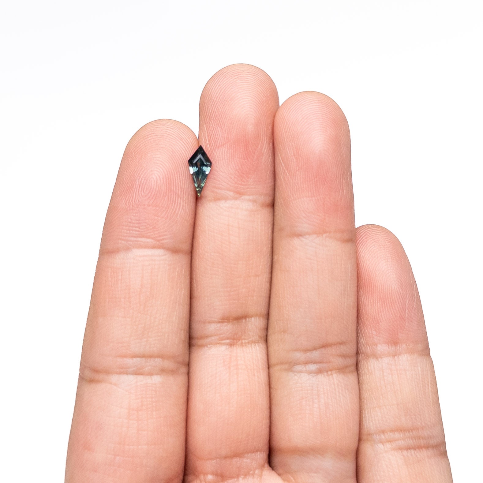 0.59ct Natural Kite Step Cut Blue Sapphire Gemstone - 9.68x4.61x2.66mm for Jewelry Making, Engagement Rings & Unique Gifts | Loose Stone for DIY Crafting