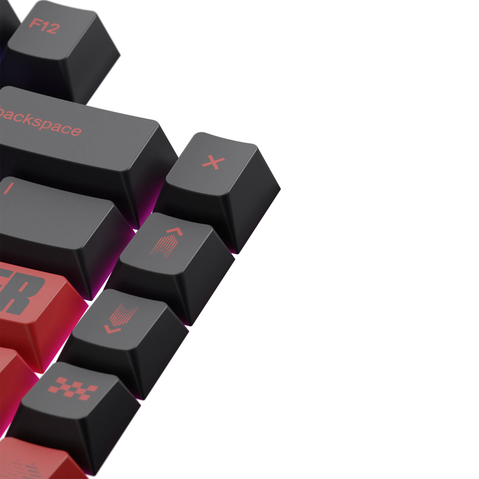 Limited Edition Pixel Punk Keycaps - Custom Mechanical Keyboard Keycaps for Gamers & Typists - Perfect for Gaming, Coding & Office Work