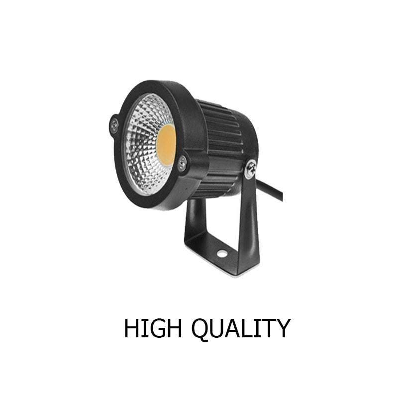 10PCS 12V LED Spotlights - Waterproof Outdoor Landscape Lights, Warm White for Garden, Yard, Patio, Pathway & Deck Lighting