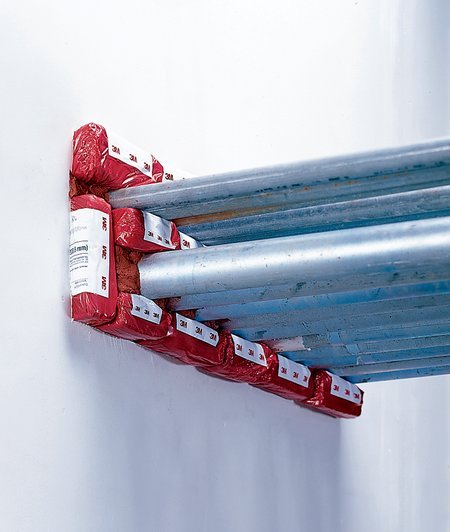 3M Fire Barrier Pillows FB249 (24/Case) - Fireproof Sealant for Electrical and Plumbing Openings - Ideal for Commercial Buildings and Home Safety